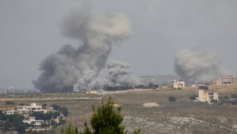 I PORED PRIMIRJA SEVAJU RAKETE! Izrael gađao područje kod podzemnog kompleksa Hezbolaha