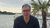 ПРЕПЛИВАЋУ САВУ КАО НЕКАДА! Хит видео Вучића са српског мора: За сада, остаје мука - кечига или рибљи паприкаш...