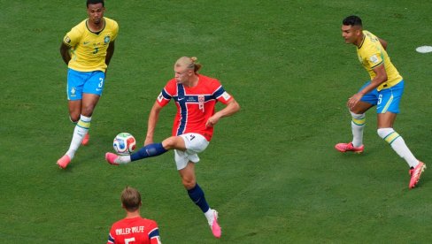 PRENOS, BRAZIL-NORVEŠKA! Ovaj čovek ima 100 ruku! Poništen gol i promašen penal na Metlajfu! (VIDEO)