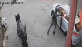 ШОКАНТАН СНИМАК: Полицајац бацио шок-бомбу у возило, покренута истрага (ВИДЕО)