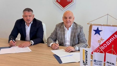Pred evropski izazov i sezonu velikih ambicija: AdmiralBet postao generalni sponzor FK Vojvodina