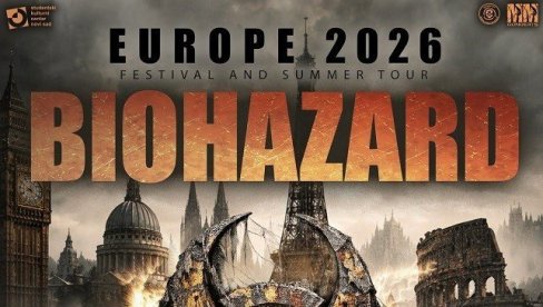 BIOHAZARD U NOVOM SADU : Legendarni američki bend zakazao koncert u „Fabrici“
