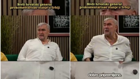 ОВО НИЈЕ СПОНТАНО, НЕКО ЈЕ СВЕ ИСПЛАНИРАО: Хрватски генерал шокирао изјавом о Србији и блокадерима