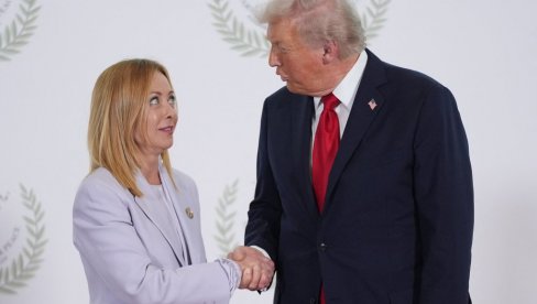 HTELA SAM BLIŽE ODNOSE S TRAMPOM I NE ŽALIM: Melonijeva o zahlađenju odnosa sa američkim predsednikom