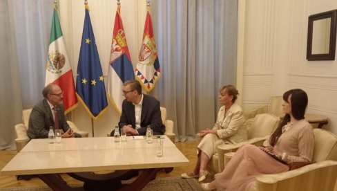 VAŽAN RAZGOVOR: Vučić ugostio ambasadora Sjedinjenih Meksičkih Država