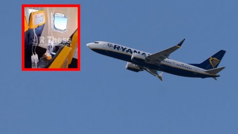 "SUPRUGA GA DRŽALA 5 MINUTA ZA NOGE DA NE BI ISPAO" Novi detalji drame državljanina Srbije na letu Rajanera