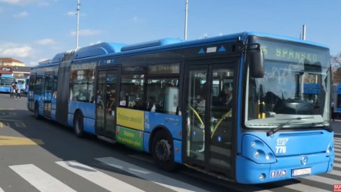 NESVAKIDAŠNJI SNIMAK KRUŽI MREŽAMA: Autobus se prepolovio u centru Zagreba (VIDEO)