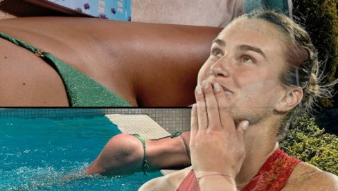 ŽELIM DA SE NAPIJEM: Polugola Sabalenka ne haje za krah na Vimbldonu (FOTO)