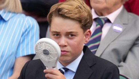 PRINC DŽORDŽ JE BIO GLAVNA ZVEZDA NA VIMLDONU: Zaboravio da ga snimaju kamere, pa nasmejao ceo svet (FOTO)