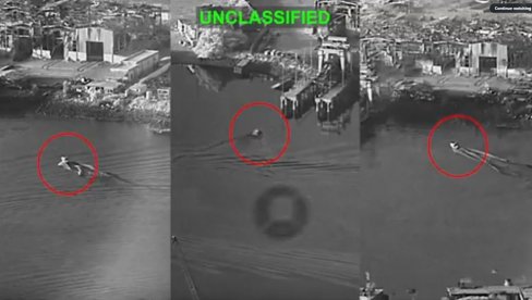 PRVI DOKUMENTOVAN SLUČAJ: Amerikanci izveli nešto potpuno novo, pogledajte akciju dronova-čamaca u Iranu (VIDEO)