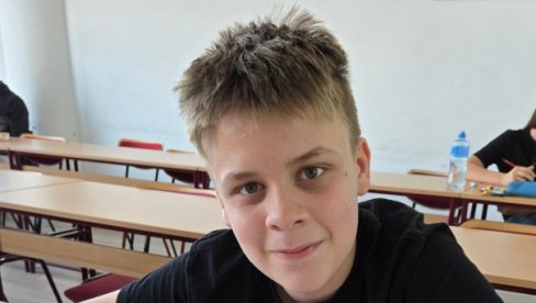 ВУК ЈЕ МАЛАЦ - ГЕНИЈАЛАЦ: Ученик ОШ "Милан Муњас" у Убу међу највећим математичким надама Србије