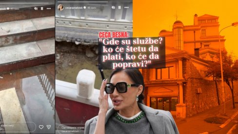 POPLAVLJENA CECINA VILA, ONA BESNA: Ko će da mi plati štetu, neka dođu da poprave - vodurina curi preko 10 dana, sve je iskopano (FOTO)