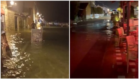 DRAMATIČNI PRIZORI U HRVATSKOJ: LJudi sa nevericom posmatrali šta se dešava, priroda pokazala silu (VIDEO)