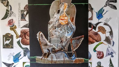 U LAVIRINTU MAŠTE I KREATIVNOSTI: U Galeriji Atrijum izložba likovnog veterana Radoslava Raše Golubovića