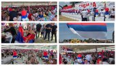ВУЧИЋ СА НАРОДОМ: Председник Србије стигао у Лапово (ФОТО/ВИДЕО)