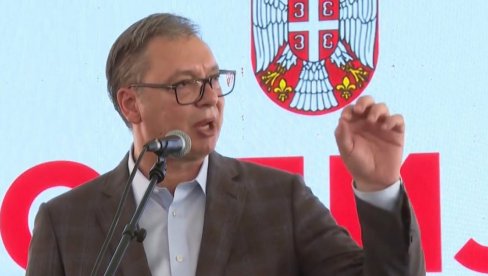 НИКО НЕ МОЖЕ ДА НАМ УЗМЕ ПРАВО ДА ВОЛИМО СВОЈУ ВОЈСКУ Вучић: Много новца је уложено у наше рушење