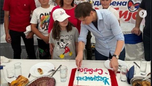 ЖЕСТОКА ПОРУКА БРНАБИЋЕВЕ ИЗ БОЖЕТИЋА: Нама треба Уједињена Србија, а не блокадерска мржња и терор! (ФОТО)