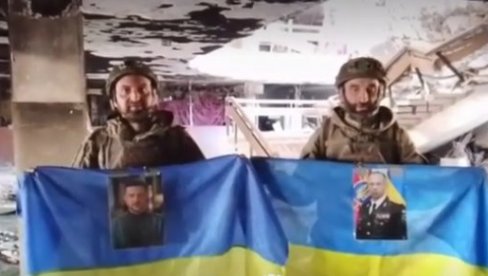 ПОГЛЕДАЈТЕ СНИМАК ЗАРОБЉАВАЊА ЗЛОГЛАСНЕ ЈЕДИНИЦЕ "СКАЛА" У КОНСТАНТИНОВЦИ: Руси снимили војнике, а ту и Зеленски и Сирски (ВИДЕО)