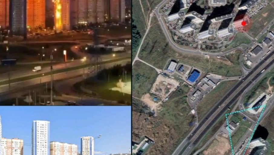 MASOVAN NAPAD NA MOSKVU: Najmanje šest osoba povređeno, ruska PVO presrela većinu dronova (VIDEO)