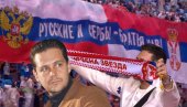 БИКОВИЋ ЈЕДНИМ ПОТЕЗОМ РАСПАМЕТИО РУСЕ! Извукао Звездин шал, са трибина се чуло Руси, Срби, браћа заувек! (ВИДЕО)
