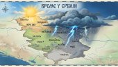 OSVEŽENJE JE STIGLO ALI VEĆ DANAS SE VRAĆA PRAVO LETO! Dan pred nama donosi čak 34 stepena — evo gde će biti pljuskovi i jak vetar!