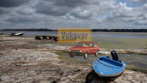 Србин аутом прегазио Дунав и стигао до Хрватске илегално - кад моћна река пресуши (ФОТО)