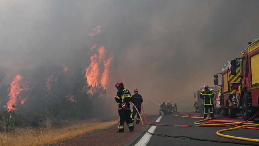 HAPŠENjA ZBOG POŽARA: Francuska privela 375 osoba, 36 završilo iza rešetaka