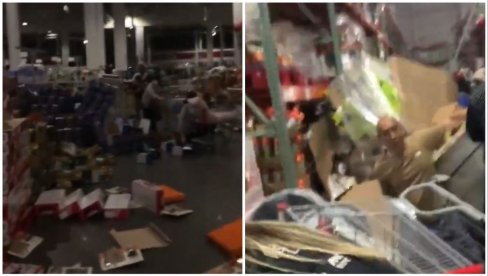 DECA PLAČU, LJUDI UNEZVERENI OD STRAHA: Pojavili se prvi snimci snažnog zemljotresa (VIDEO)