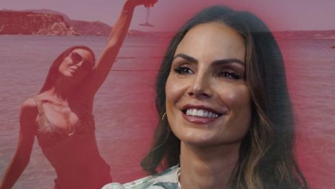 NINA SENIČAR POKAZALA MOĆNO TELO U BIKINIJU: Glumica zapalila mreže! (FOTO)