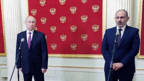 PRETI MU "PARADAJZ REVOLUCIJA": Iako se trudio da se približi EU, Pašinjan moli Putina za pomoć