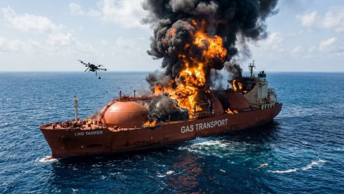 Američki tanker za gas pogođen u egipatskoj luci Damijeta na Sredozemnom moru