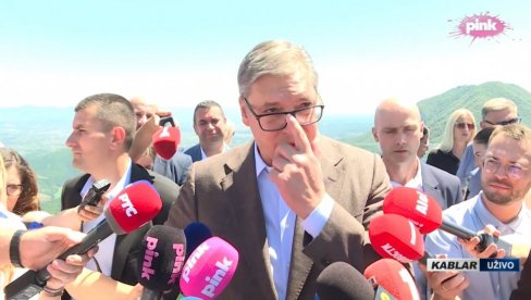 OVO JE NAJINSTRAGAMIČNIJE MESTO Vučić odgovorio na pitanje Novosti tokom obilaska kablarskog vidikovca: Verujem da će biti zadovoljni