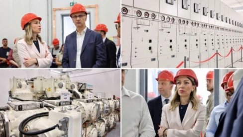 SRBIJA DOBILA ENERGETSKO ČUDO: Macut i Mesarović obišli automatizovanu trafostanicu vrednu 23 miliona evra