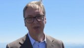 ВУЧИЋ ОБЈАВИО СНИМАК СА СТАКЛЕНОГ ВИДИКОВЦА НА КАБЛАРУ: Кад тако јединствени и уједињени радимо онда много тога остављамо иза себе