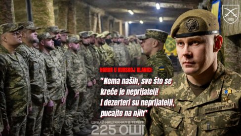 УЖАС У КУРСКОЈ КЛАНИЦИ: Пуцајте не све Украјинце који беже и то су непријатељи! Скандал у елитном 225. јуришном пуку