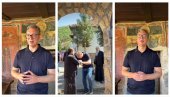 ВУЧИЋ У МАНАСТИРУ СВЕТОГ ЂОРЂА: Сваки пут када уђем у један од наших манастира, осетим мир, снагу и вековно трајање Србије (ВИДЕО)