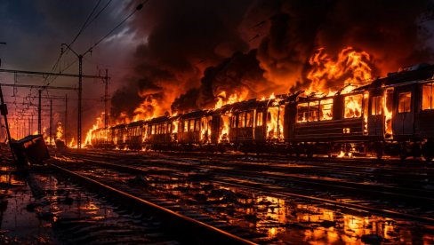 RAZNETA UKRAJINSKA ŽELEZNICA, KIJEV NA KOLENIMA: Ruski blickrig zatekao nemoćne Ukrajince