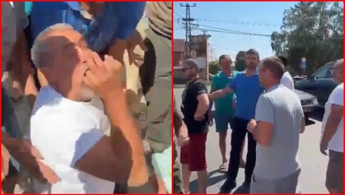 ЛОША ГЛУМА И БРУКАЊЕ БЛОКАДЕРА: Вређају Србе из Републике Српске и покушавају да изазову инцидендте у Клењу (ВИДЕО)
