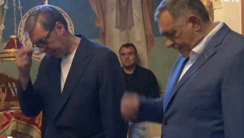 ULOŽILI SMO MNOGO U MANASTIR RMANJ Vučić: Moramo da brinemo o svom narodu