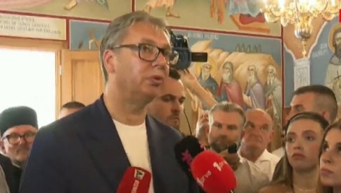 NIČIJA NIJE DO ZORE GORELA... Vučić o teroru nad Srbima na KiM