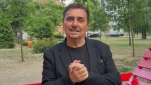 BIJELJINA UZ KEBU: Dragan Kojić snimo spot za novu pesmu - Uvertira za Tašmajdan (FOTO)