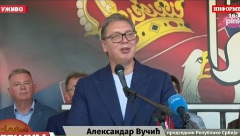 MI PRIPADAMO ISTOM RODU Vučić sa Manjače: Nijedna granica nas neće razdvojiti