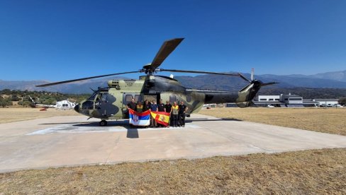 ZAJEDNO KADA JE NAJTEŽE: Srpska super puma gasi požare u Španiji - prepodne u 36 naleta izbacila 126 tona vode (VIDEO)
