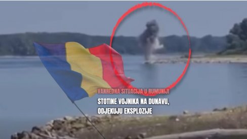 ПРОГЛАШЕНА ВАНРЕДНА СИТУАЦИЈА У РУМУНИЈИ: Стотине војника на Дунаву - одјекују експлозије (ВИДЕО)