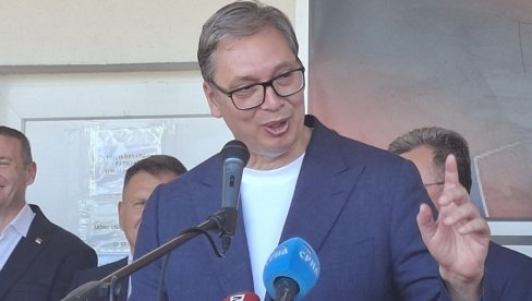 HVALA NA ISKRENOM GOSTOPRIMSTVU, TOPLINI I LJUBAVI Vučić u Mrkonjić gradu: Najveća vrednost su ljudi koji vas dočekaju otvorenog srca
