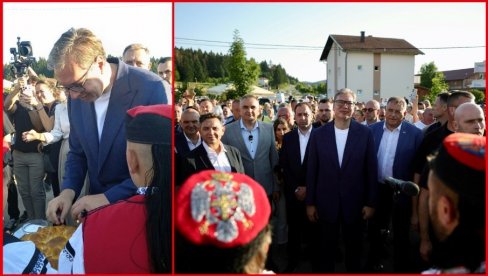 ISTOM RODU PRIPADAMO! Poslušajte ceo govor predsednika: Vučić poslao snažnu poruku Srbima sa obe strane Drine (VIDEO)