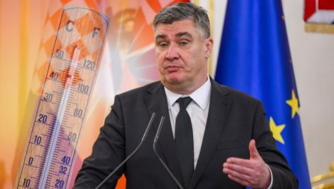 OVO DOSAD NISMO VIDELI: I Milanoviću je pretoplo za odelo - svi gledali šta je obukao hrvatski predsednik (FOTO)