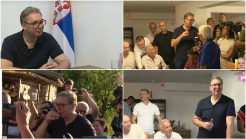 MI ĆEMO UVEK DA BUDEMO UZ REPUBLIKU SRPSKU Vučić iz Čipuljića: Uvek smo se držali korena i tradicije (FOTO)