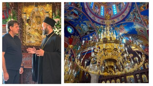 OLUJA JE POGROM KOJI JE SRPSKOM NARODU OSTAVIO DUBOKE RANE: Gašić u Hramu Svetog Save u Mrkonjić Gradu