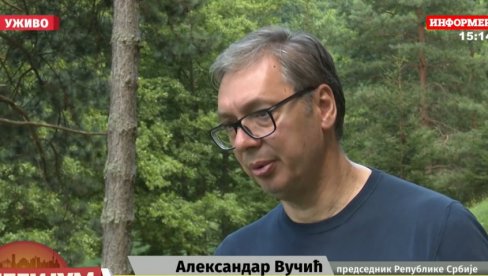 НЕ ПЛАШИМ СЕ ИЗБОРА Вучић: Да им се склањам и бежим, запамтите моје речи, нећу никада